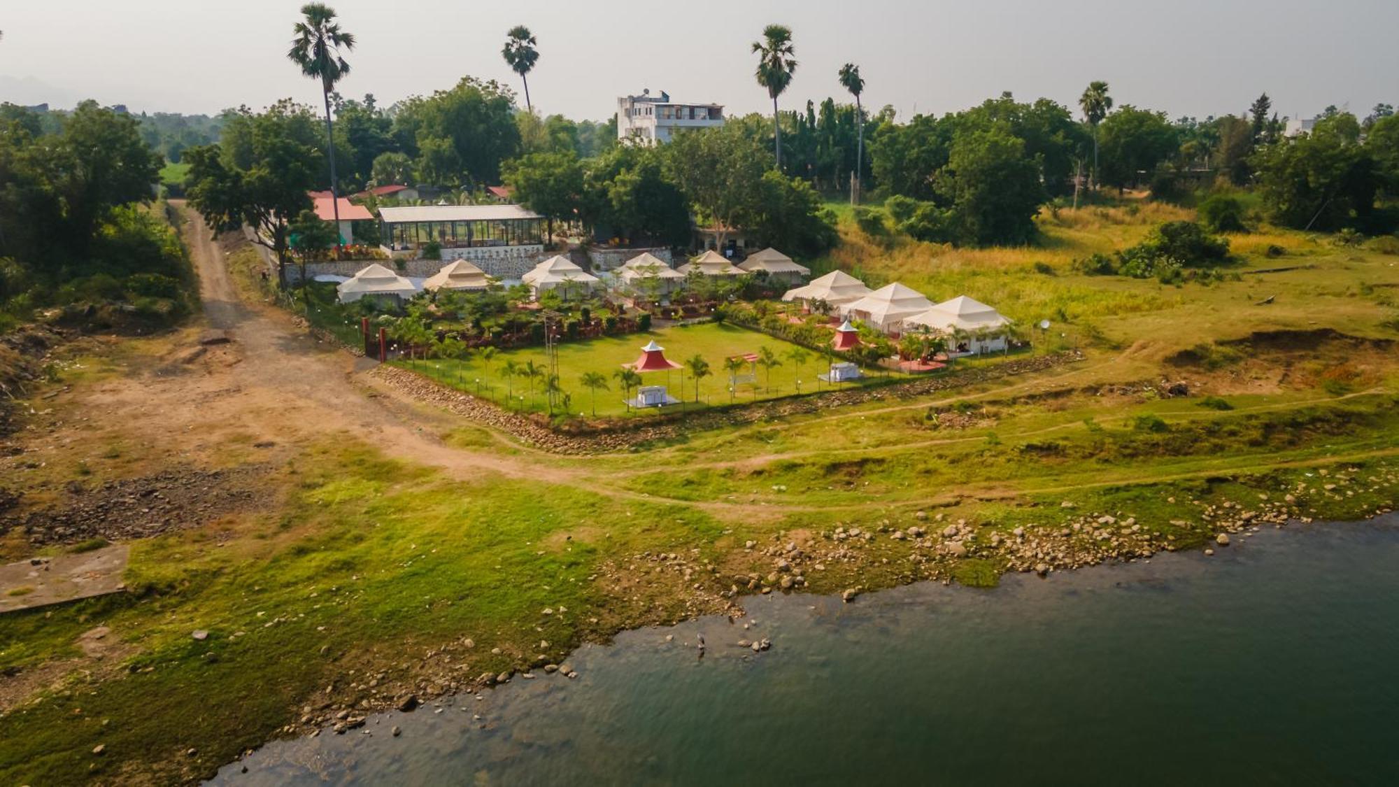 Riverview Tent Resort Kevadia Exterior foto